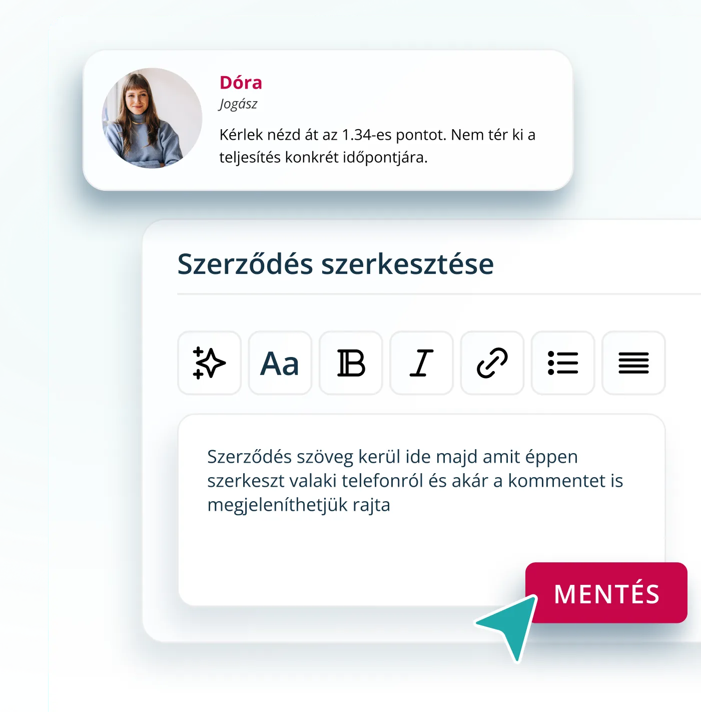 契約書を簡単に編集